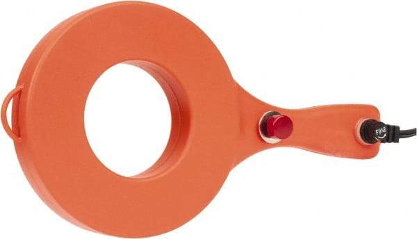 Value Collection - 9" Long x 1" High, Round Ring Opening with Handle, Magnetizer & Demagnetizer - 2-1/2" Ring Opening - Eagle Tool & Supply