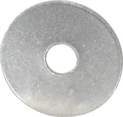 Value Collection - #6 Screw, Grade 316 Stainless Steel Fender Flat Washer - 9/64" ID x 5/8" OD, 0.038" Thick, Plain Finish - Eagle Tool & Supply