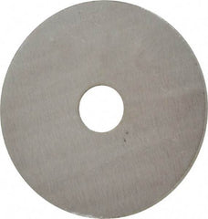 Value Collection - #10 Screw, Grade 316 Stainless Steel Fender Flat Washer - 0.223" ID x 1" OD, 0.04" Thick, Plain Finish - Eagle Tool & Supply