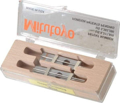 Mitutoyo - 16 TPI, 0.06 Inch Pitch, 2-1/4 Inch Long, Thread Pitch Diameter Measuring Wire - 0.0361 Inch Nominal Best Wire Diameter, 0.0563 Inch Nominal Constant, 3 Pieces - Eagle Tool & Supply