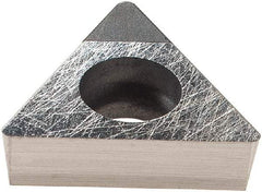 Komet - TOGX090204 Grade CBN57 CBN Boring Insert - Uncoated, 60° Triangle, 8° Relief Angle, 5.6mm Inscr Circle, 2.5mm Thick, 0.4mm Corner Radius - Eagle Tool & Supply