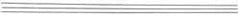 Van Keuren - 80 TPI, 0.0125 Inch Pitch, 2 Inch Long, Thread Pitch Diameter Measuring Wire - 0.0072 Inch Nominal Best Wire Diameter, 0.0108 Inch Nominal Constant, 3 Pieces - Eagle Tool & Supply