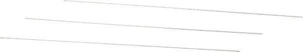 Van Keuren - 56 TPI, 0.0179 Inch Pitch, 2 Inch Long, Thread Pitch Diameter Measuring Wire - 0.0103 Inch Nominal Best Wire Diameter, 0.0155 Inch Nominal Constant, 3 Pieces - Eagle Tool & Supply