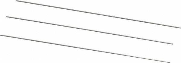 Van Keuren - 36 TPI, 0.0278 Inch Pitch, 2 Inch Long, Thread Pitch Diameter Measuring Wire - 0.016 Inch Nominal Best Wire Diameter, 0.0241 Inch Nominal Constant, 3 Pieces - Eagle Tool & Supply