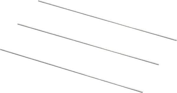 Van Keuren - 28 TPI, 0.0357 Inch Pitch, 2 Inch Long, Thread Pitch Diameter Measuring Wire - 0.0206 Inch Nominal Best Wire Diameter, 0.0309 Inch Nominal Constant, 3 Pieces - Eagle Tool & Supply