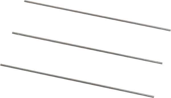 Van Keuren - 20 TPI, 0.05 Inch Pitch, 2 Inch Long, Thread Pitch Diameter Measuring Wire - 0.0289 Inch Nominal Best Wire Diameter, 0.0433 Inch Nominal Constant, 3 Pieces - Eagle Tool & Supply