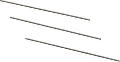 Van Keuren - 18 TPI, 0.0556 Inch Pitch, 2 Inch Long, Thread Pitch Diameter Measuring Wire - 0.0321 Inch Nominal Best Wire Diameter, 0.0481 Inch Nominal Constant, 3 Pieces - Eagle Tool & Supply
