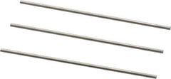 Van Keuren - 12 TPI, 0.0833 Inch Pitch, 2 Inch Long, Thread Pitch Diameter Measuring Wire - 0.0481 Inch Nominal Best Wire Diameter, 0.0722 Inch Nominal Constant, 3 Pieces - Eagle Tool & Supply