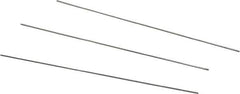 Van Keuren - 0.7mm Pitch, 1-1/2 Inch Long, Thread Pitch Diameter Measuring Wire - 0.4mm Nominal Best Wire Diameter, 0.0239 Inch Nominal Constant, 3 Pieces - Eagle Tool & Supply