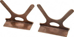 Wilton - 3-1/2" Jaw Width, Copper, Vise Jaw Cap - Eagle Tool & Supply