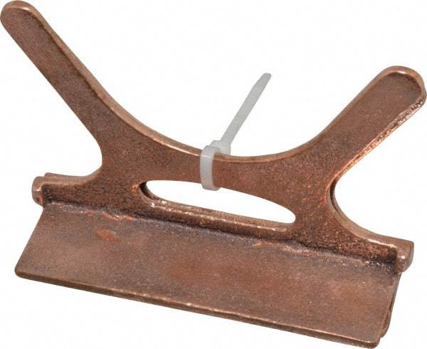 Wilton - 4-1/2" Jaw Width, Copper, Vise Jaw Cap - Eagle Tool & Supply