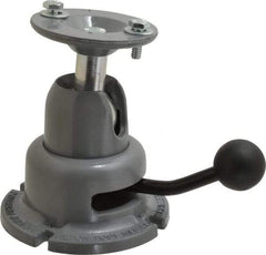 Wilton - 30 Lb Load Capacity, 4-1/4" Base Width/Diam, Work Positioner - 5" Max Height, Model Number 343 - Eagle Tool & Supply