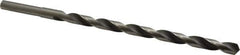 Michigan Drill - 35/64" Drill, 118° Point, High Speed Steel Silver Deming & Reduced Shank Drill Bit - Oxide Finish, 12" OAL, Straight Shank, 9" Flute Length, Right Hand Cut, Standard Point, Spiral Flute, Regular Spiral - Eagle Tool & Supply