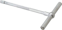 SPI - 3-1/2 to 6 Inch, 5-7/8 Inch Overall Length, Telescoping Gage - 5 Inch Long Handle, Hardened Tool Steel, Satin Chrome Finish - Eagle Tool & Supply