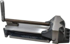 Cardinal Tool - 8" Jaw Opening Capacity x 2" Throat Depth, Horizontal Drill Press Vise - 6" Wide Jaw, Stationary Base, Rapid Action, 17" OAL x 3-7/8" Overall Height, Steel - Eagle Tool & Supply
