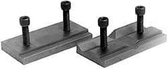 Cardinal Tool - 4" Wide x 1.5mm High, Step Vise Jaw - Hard, Steel, Fixed Jaw, Compatible with 4" Vises - Eagle Tool & Supply