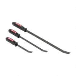 Mayhew - 3 Piece Screwdriver Pry Bar Set - 1/2" Head Width, Includes 12, 17 & 25" Lengths - Eagle Tool & Supply