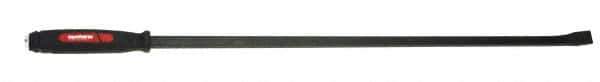 Mayhew - 42" OAL Straight Screwdriver Pry Bar - 7/8" Wide, Alloy Steel - Eagle Tool & Supply