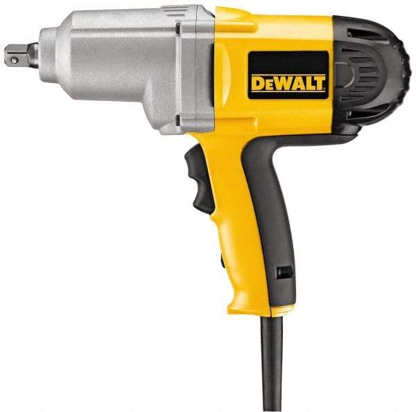 DeWALT - 1/2 Inch Drive, 345 Ft./Lbs. Torque, Pistol Grip Handle, 2,100 RPM, Impact Wrench - 7.5 Amps, 110 Volts - Eagle Tool & Supply