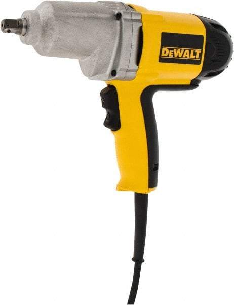 DeWALT - 1/2 Inch Drive, 345 Ft./Lbs. Torque, Pistol Grip Handle, 2,100 RPM, Impact Wrench - 7.5 Amps, 110 Volts - Eagle Tool & Supply