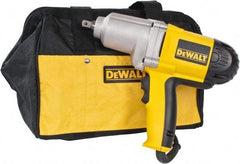 DeWALT - 1/2 Inch Drive, 345 Ft./Lbs. Torque, Pistol Grip Handle, 2,100 RPM, Impact Wrench Kit - 7.5 Amps, 110 Volts - Eagle Tool & Supply