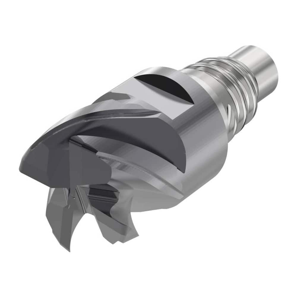 Corner Radius & Corner Chamfer End Mill Heads; Mill Diameter (Inch): 3/8; Mill Diameter (Decimal Inch): 0.3750; Connection Type: E10; Overall Length (Decimal Inch): 0.9252; Centercutting: Yes; Corner Radius (Decimal Inch): 0.0300; Minimum Helix Angle: 48;