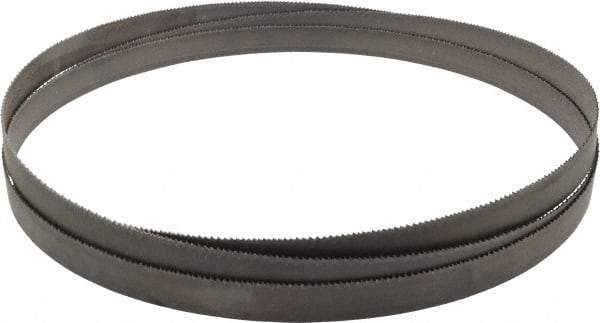 Lenox - 10 to 14 TPI, 8' 11" Long x 3/4" Wide x 0.035" Thick, Welded Band Saw Blade - Bi-Metal, Toothed Edge, Modified Raker Tooth Set, Flexible Back, Contour Cutting - Eagle Tool & Supply
