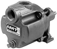 American Machine & Tool - 1-1/4 Inch Inlet, 1-1/4 Inch Outlet, Cast Iron, Pedestal Mount Pump - O Ring Casing Seal - Eagle Tool & Supply