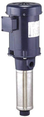 Graymills - 1-1/2 hp, 3 Phase, 230/460 Volt, Immersion Pump, Multi Stage Booster Pump - Machine Tool Coolant, TEFC Motor, 7 Stage - Eagle Tool & Supply