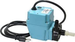 Little Giant Pumps - 1/40 HP, 5.1 psi, Nylon Miniature Submersible Pump - 1/2 Inch Inlet, 1/4 Inch Outlet, 6 Ft. Long Power Cord, 1.7 Amp - Eagle Tool & Supply