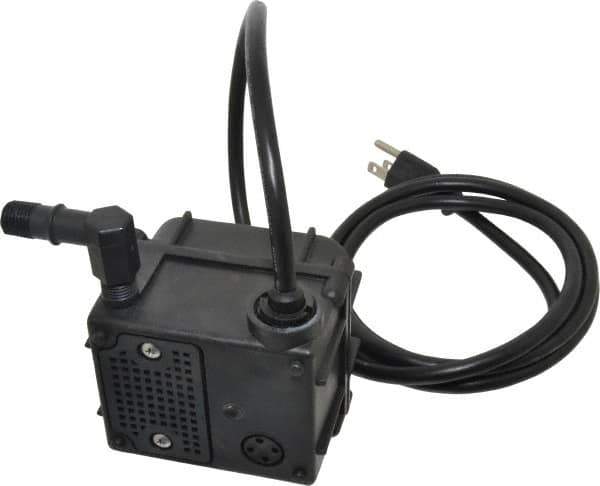 Little Giant Pumps - 1/60 HP, 2 psi, Nylon Miniature Submersible Pump - 1/4 Inch Outlet, 6 Ft. Long Power Cord, 0.5 Amp - Eagle Tool & Supply