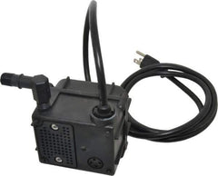 Little Giant Pumps - 1/60 HP, 2 psi, Nylon Miniature Submersible Pump - 1/4 Inch Outlet, 6 Ft. Long Power Cord, 0.5 Amp - Eagle Tool & Supply