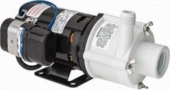 Little Giant Pumps - 1/10 HP, 24.3 Shut Off Feet, Magnetic Drive Pump - 1 Phase, 60 Hz - Eagle Tool & Supply