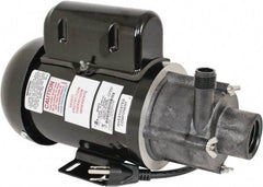 Little Giant Pumps - 1/8 HP, 12.7 Working PSI, 29.3 Shut Off Feet, Magnetic Drive Pump - 2850 RPM, 1 Phase, 60 Hz, 3 Amps - Eagle Tool & Supply