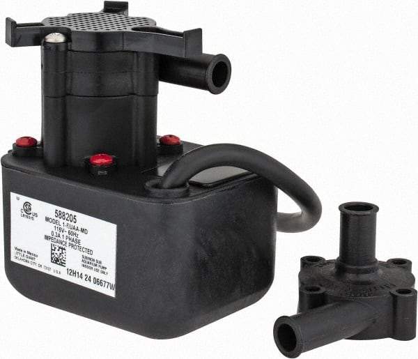 Little Giant Pumps - 1/200 HP, 5 Shut Off Feet, Magnetic Drive Pump - 3250 RPM, 1 Phase, 60 Hz - Eagle Tool & Supply