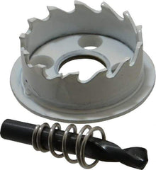 Lenox - 1-1/2" Diam, 1/2" Cutting Depth, Hole Saw - Carbide-Tipped Saw, Toothed Edge - Eagle Tool & Supply