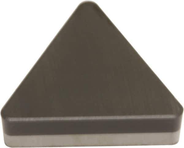 Sumitomo - TBGE522 Grade BN2000 PCBN Turning Insert - Uncoated, 60° Triangle, 5/32" Inscr Circle, 1/16" Thick, 1/32" Corner Radius - Eagle Tool & Supply