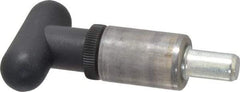 Gibraltar - 1/2" Pin Diam, 7/8" Usable Length, T Handle Quick Release Pin - 1-1/2" OAL, Plastic Handle - Eagle Tool & Supply