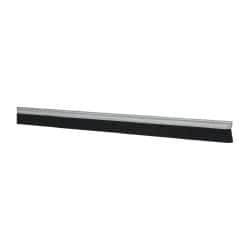 PRO-SOURCE - 5/16" Back Strip Brush Width, Metal Black Nylon Strip Brush - 1" Bristle Length, Nylon, 72" OAL - Eagle Tool & Supply