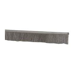 PRO-SOURCE - 1/2" Back Strip Brush Width, Stainless Steel Back Strip Brush - 1" Bristle Length, Stainless Steel, 36" OAL - Eagle Tool & Supply