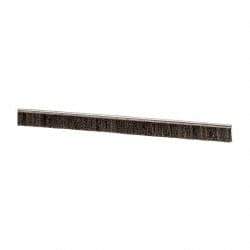 PRO-SOURCE - 1/2" Back Strip Brush Width, Stainless Steel Back Strip Brush - 1" Bristle Length, Stainless Steel, 72" OAL - Eagle Tool & Supply