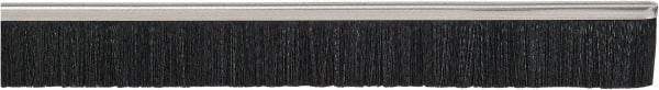 PRO-SOURCE - 1/2" Back Strip Brush Width, Stainless Steel Back Strip Brush - 1" Bristle Length, Nylon, 36" OAL - Eagle Tool & Supply