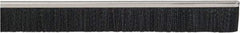 PRO-SOURCE - 1/2" Back Strip Brush Width, Stainless Steel Back Strip Brush - 1" Bristle Length, Nylon, 36" OAL - Eagle Tool & Supply