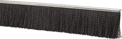 PRO-SOURCE - 1/2" Back Strip Brush Width, Stainless Steel Back Strip Brush - 4" Bristle Length, Nylon, 36" OAL - Eagle Tool & Supply