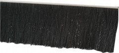 PRO-SOURCE - 1/2" Back Strip Brush Width, Stainless Steel Back Strip Brush - 6" Bristle Length, Nylon, 36" OAL - Eagle Tool & Supply