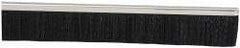 PRO-SOURCE - 1/2" Back Strip Brush Width, Stainless Steel Back Strip Brush - 1" Bristle Length, Nylon, 72" OAL - Eagle Tool & Supply
