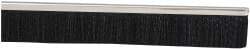 PRO-SOURCE - 5/16" Back Strip Brush Width, Stainless Steel Back Strip Brush - 2" Bristle Length, Nylon, 36" OAL - Eagle Tool & Supply