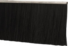 PRO-SOURCE - 5/16" Back Strip Brush Width, Stainless Steel Back Strip Brush - 6" Bristle Length, Nylon, 72" OAL - Eagle Tool & Supply