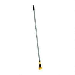 Rubbermaid - 60" Fiberglass Quick Connect Mop Handle - 5" Wet Mop Head Band, Plastic Connector, Use with Wet Mops - Eagle Tool & Supply