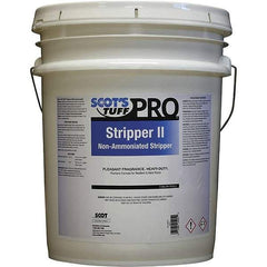 Scot's Tuff - 5 Gal Pail Stripper - Use on Metal Interlock Finishes, Polymer Finishes, Wax Finishes - Eagle Tool & Supply